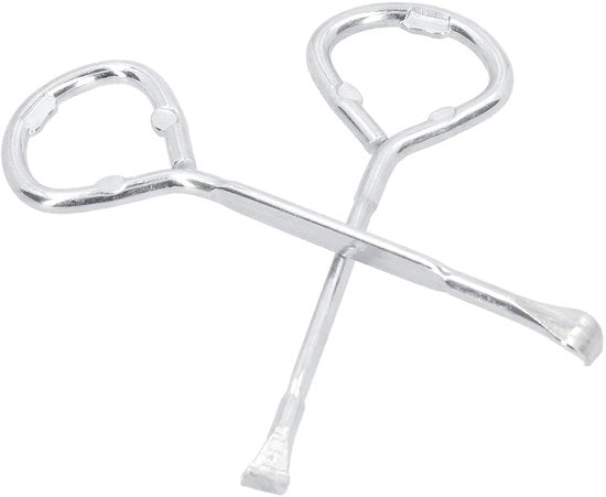 Apri tubetti a mano - Set di 2 - Acciaio inox
