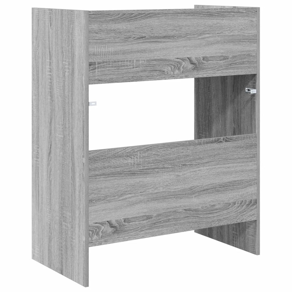 Tavolo DJ Sonoma grigio 102 x 45 x 102 cm Legno ingegnerizzato 8006745