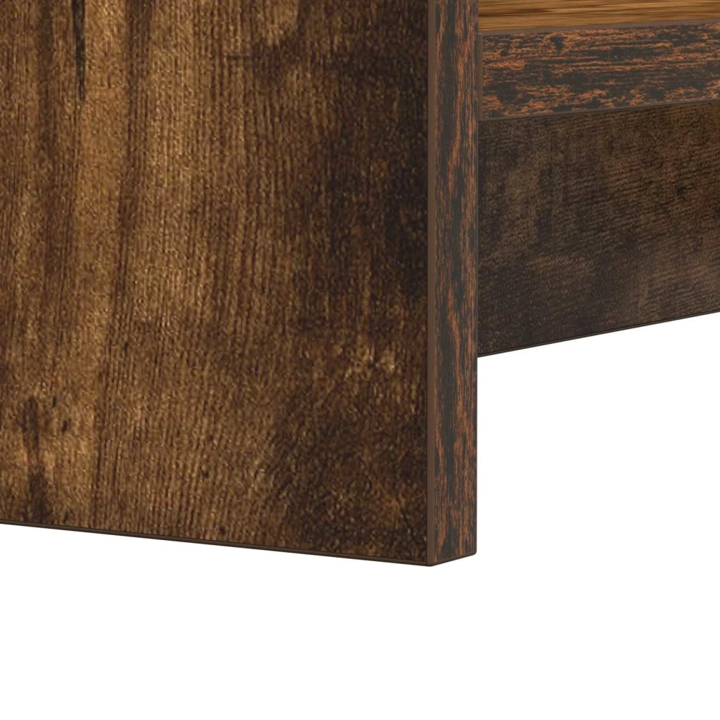 Libreria Rovere Fumo 59 x 30 x 111 cm Legno ingegnerizzato 8011287