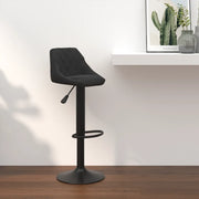 Sgabello da Bar Nero in Velluto cod mxl 75747