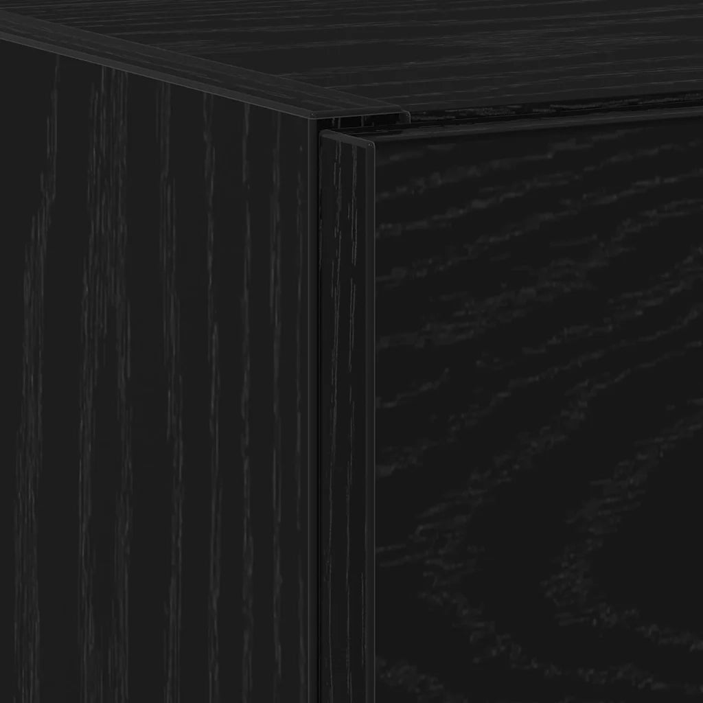 Mobile da Bagno Rovere Nero 40 x 37 x 59 cm Legno multistrato 868814