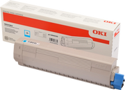 ORIGINAL OKI toner ciano 46443103 C833/C843 ~10000 Seiten
