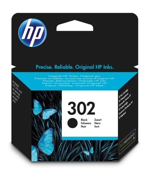 CARTUCCIA HP F6U66AE (302) NERO ORIGINAL