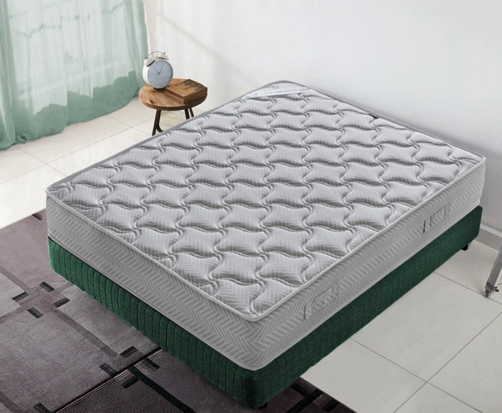 Materasso Singolo 80x190 in waterfoam, Alto 20 cm, ortopedico, reversibile, 11 zone di comfort