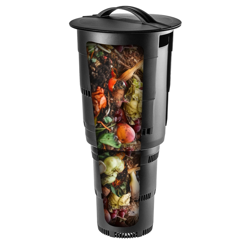 Compostiera da giardino interrata KADAX 6x11L Contenitore per rifiuti organici Compost Fertilizzante