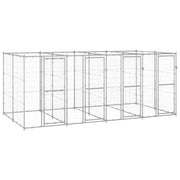 Gabbia per Cani da Esterno in Acciaio Zincato 9,68 mÂ² cod mxl 59973