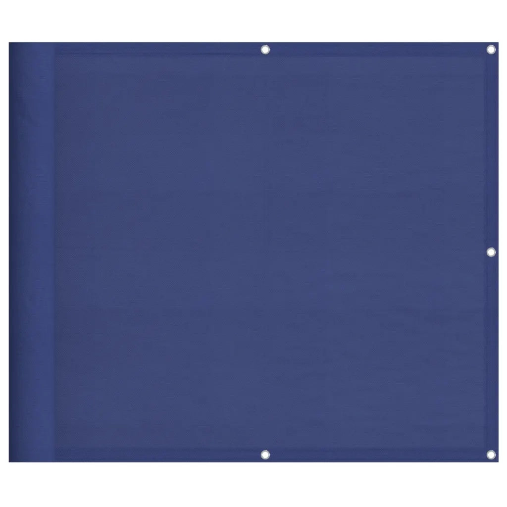 Paravento da Balcone Blu 90x1000 cm 100% Poliestere Oxford 4000286