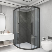Set Bladel di 4 Pannelli Decorativi in PVC per Parete - Effetto Pietra Grey Stone [neu.haus]