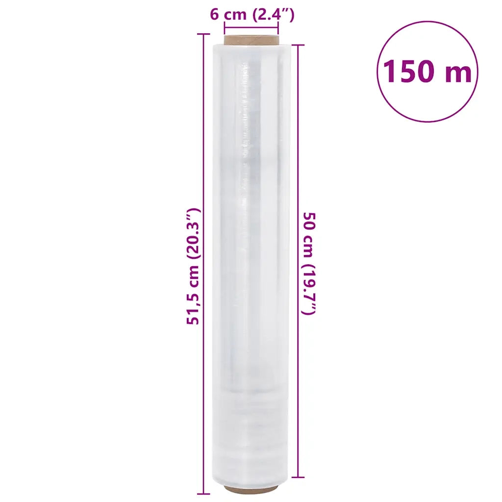 Film Estensibile 2 pz Trasparente 17 ?m 50 cm x 150 m