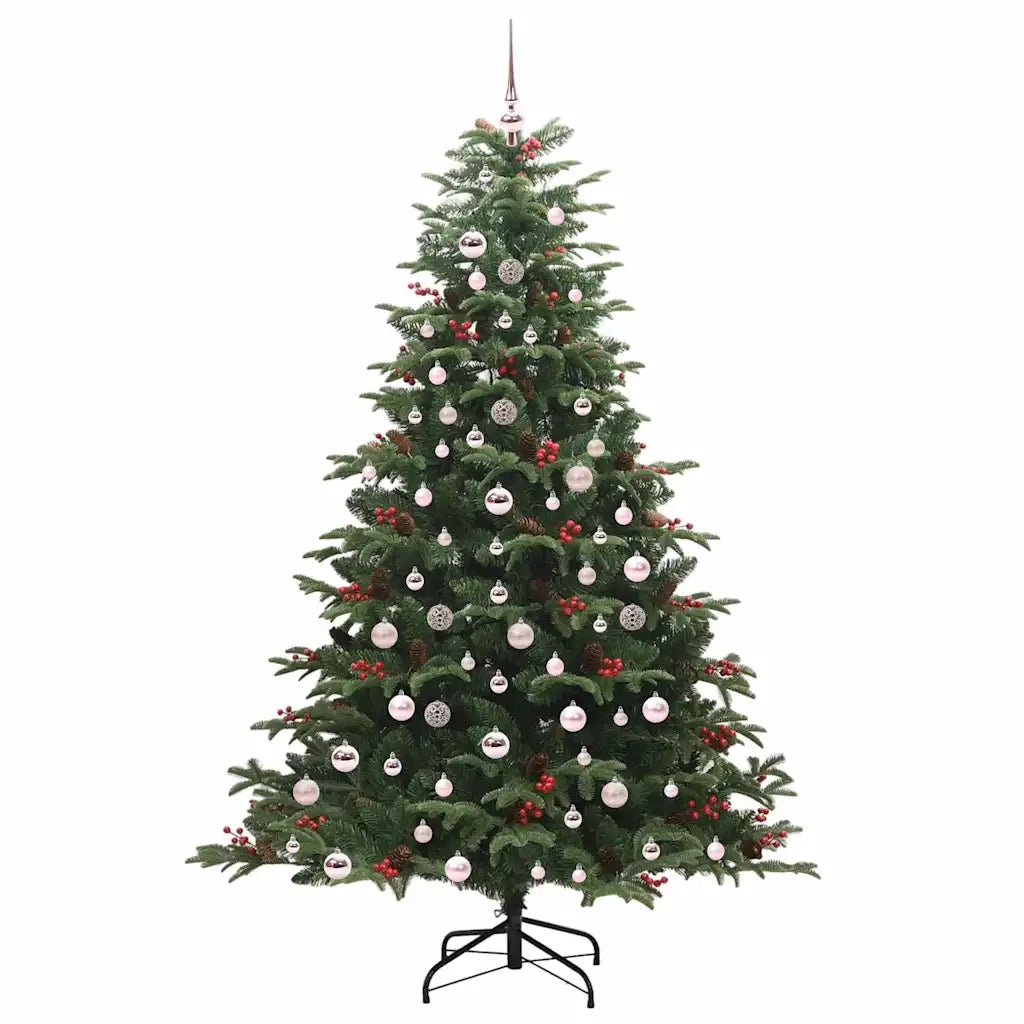 Albero di Natale | Decorazioni natalizie artificiale con 300 LED Verde 210 cm
