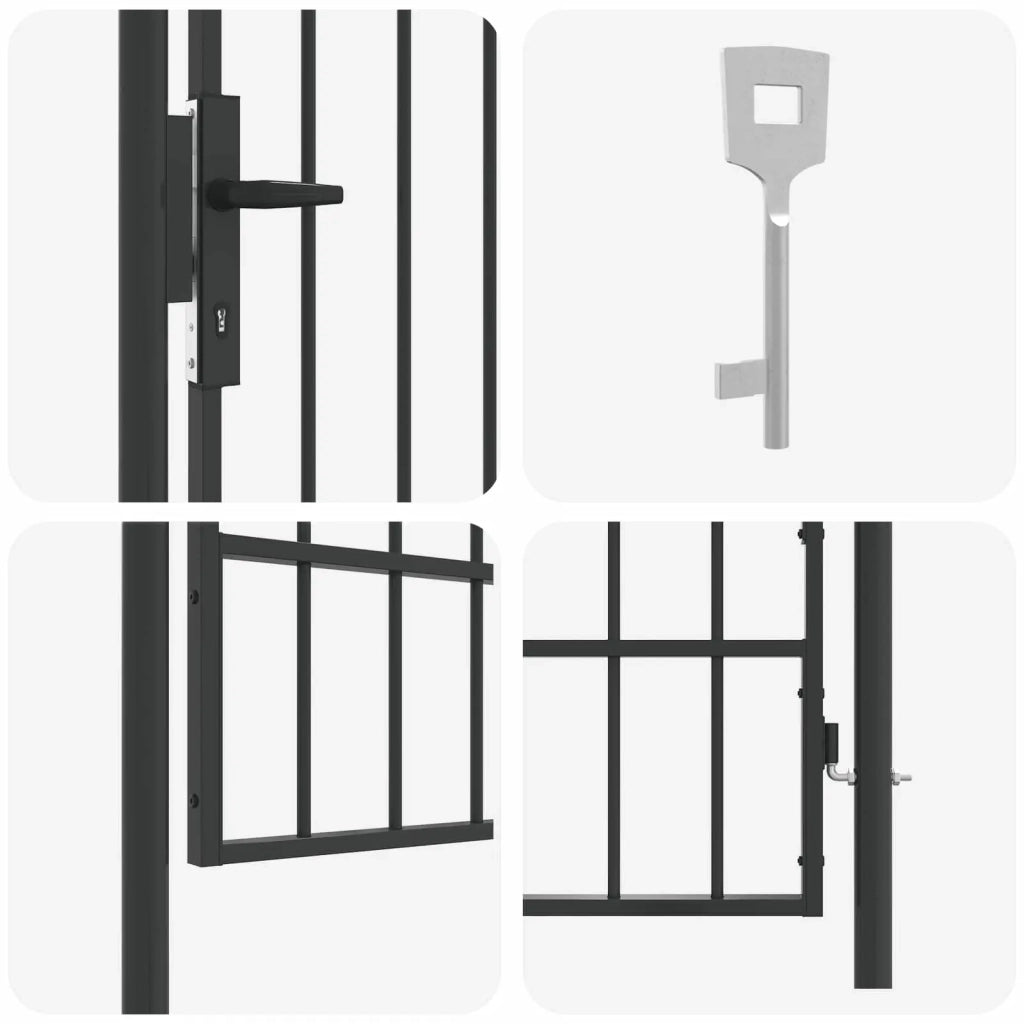 Cancello per recinzione BOXTEL 103 x 250 cm 42008883