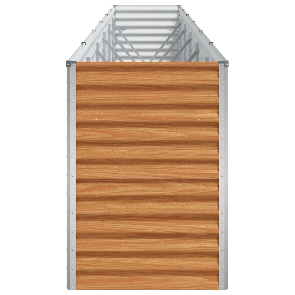 Letto rialzato da giardino 582 x 50 x 68 cm Acciaio zincato 42017357