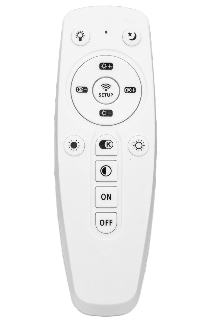 Plafoniera Led In Cristallo App1041-cp + Telecomando