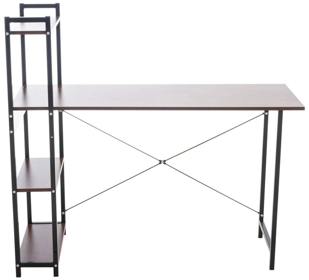 Scrittoio Poe design industriale Noce