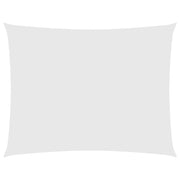 Parasole a Vela Oxford Rettangolare 5x7 m Bianco