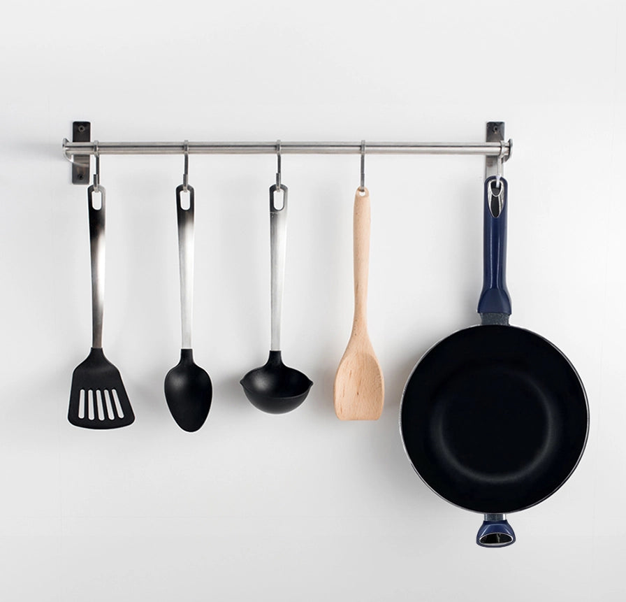 MA MAISON MR CHEF PREMIUM SALTAPASTA CON MANICI CM.32 ANTIADERENTE IN ALLUMINIO CUCINA TRADIZIONALE E INDUZIONE