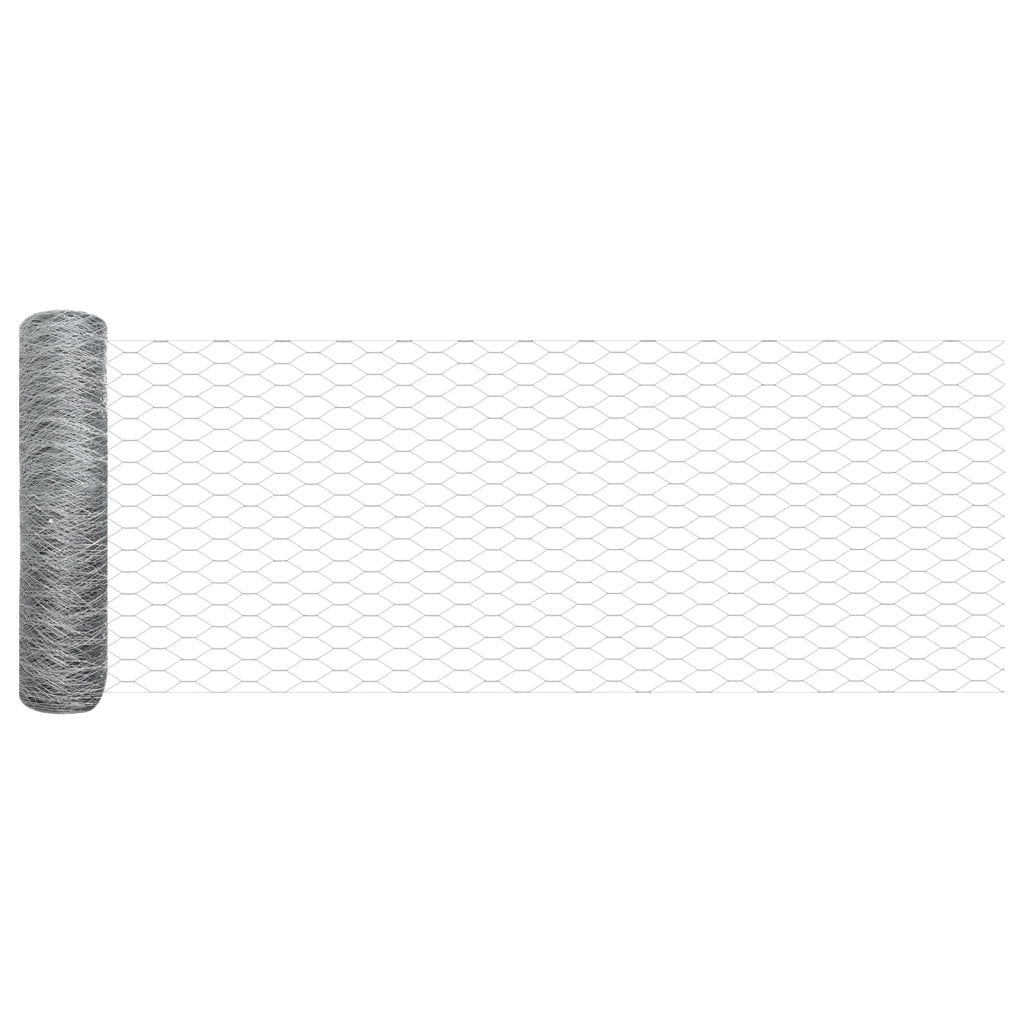 Recinzione Esagonale  0.6x10 m Acciaio Zincato