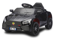 Macchina Elettrica per Bambini Deluxe 12V 4,5Ah Nero