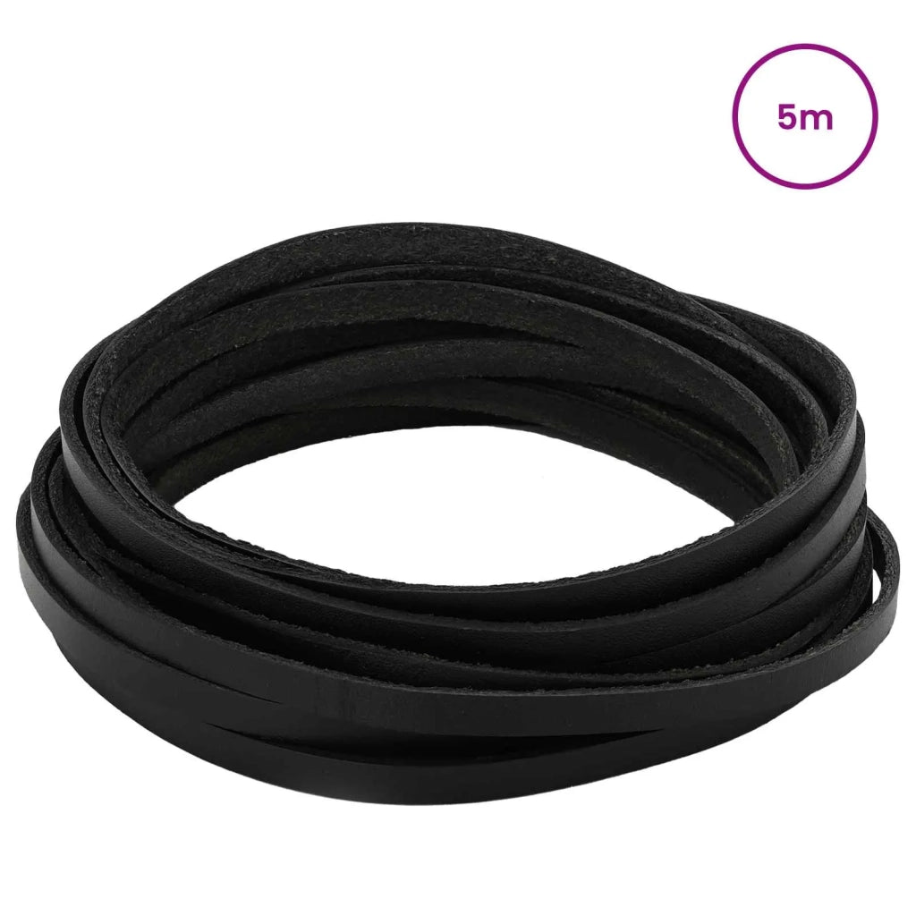 Cinturino in pelle Nero 500 x 0,5 cm Pelle 42034134
