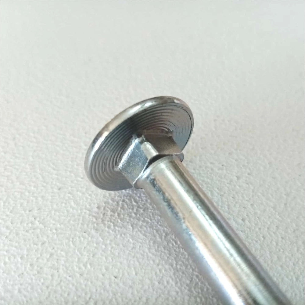 Vite carrettiere 8x100/21mm - 10pz vite metrica testa tonda con quadro sottotesta bassa resistenza
