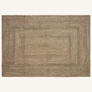 Tappeti per area Naturale e Nero 240 x 340 cm Juta 42010506