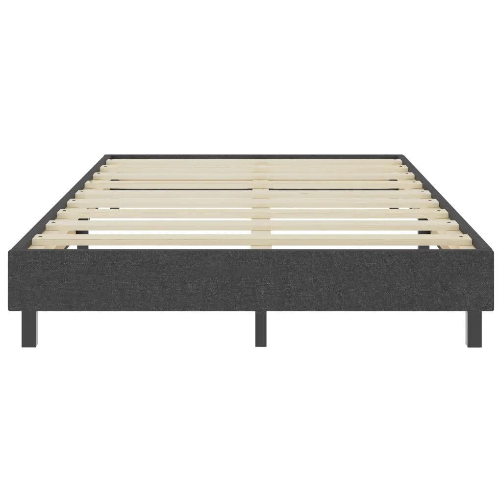 Letto a Molle Grigio in Tessuto 120x200 cm 287455