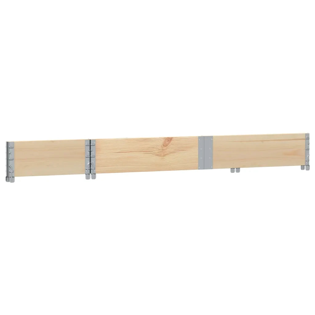 Paretale per Pallet 150x50 cm in Legno Massello di Pino 4010293