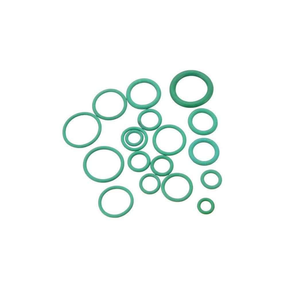 Trade Shop - 270 Pezzi Guarnizioni O'ring 18 Misure Diverse Oring Anelli Gommini Verdi -