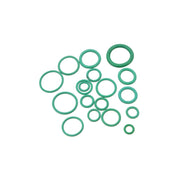 Trade Shop - 270 Pezzi Guarnizioni O'ring 18 Misure Diverse Oring Anelli Gommini Verdi -