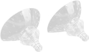 Due pezzi di coprimammella in silicone per protezione capezzoli allattamento al seno unico per tipo di biberon