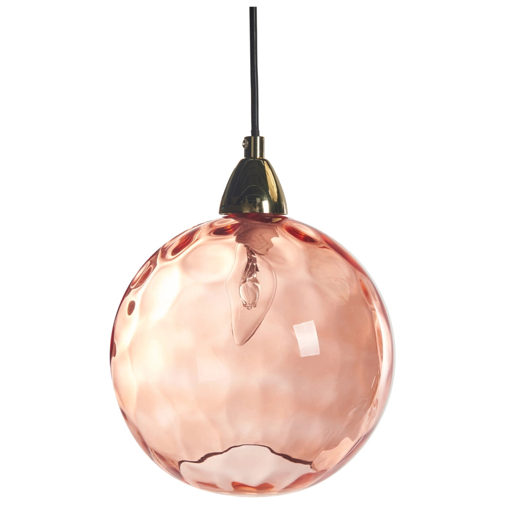 Lampada a sospensione in metallo rosso ferro vetro a sospensione Luce moderna Glam Illuminazione Soggiorno Sala da pranzo Camera da letto