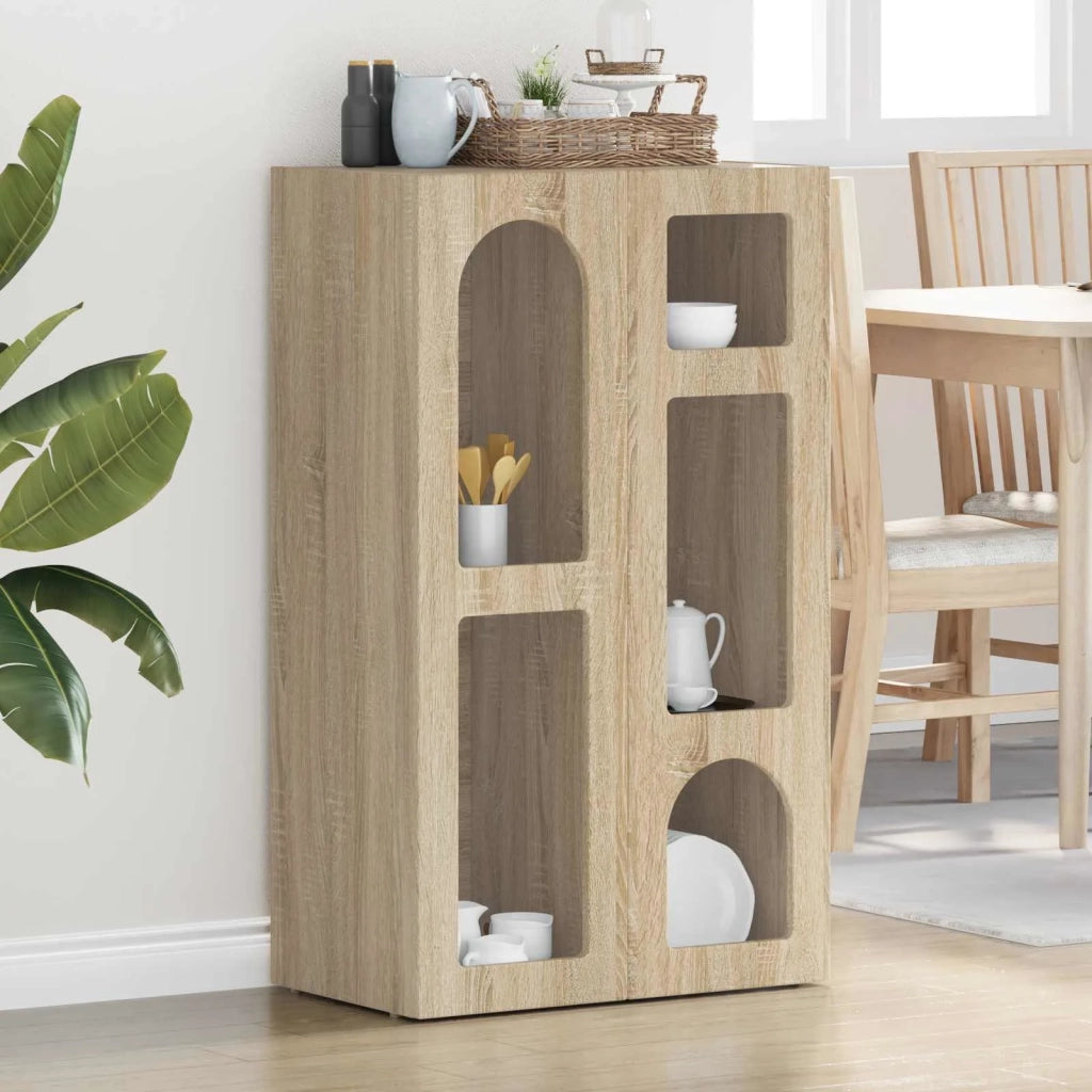 Credenza-Buffet-Armadio da cucina Rovere Sonoma 59 x 35 x 100,5 cm Legno multistrato