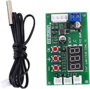 Modulo di Controllo 12V DC 24V 48V PWM 4 Fasi Regolatore di Temperatura Display per Ventilatore/Allarme