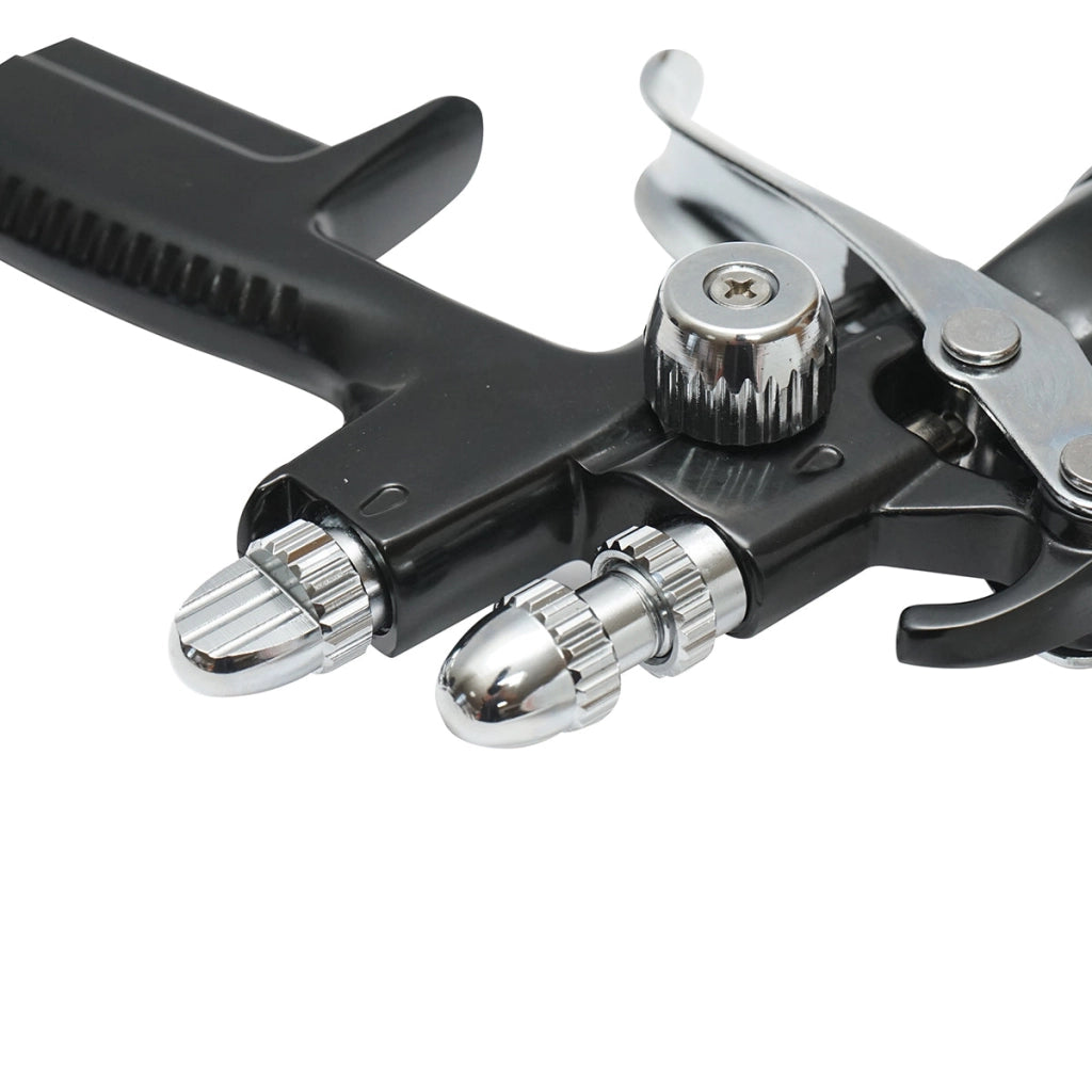 Pistola per verniciatura ad aria compressa 500 ml, ugello 1,3 mm, portata 180 ml/min, pressione max 4 bar