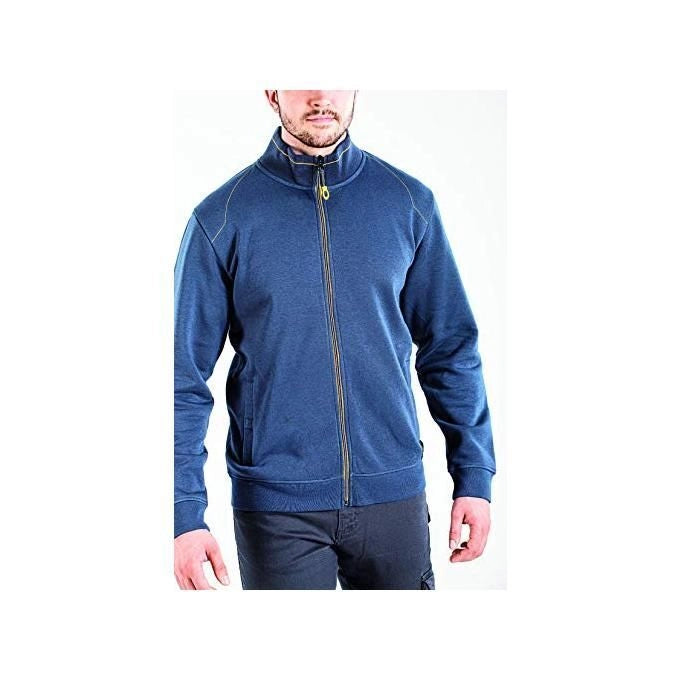 Rica Lewis 5430370 Vigor Blinky Felpa Fullzip Manica Lunga 310 g-m² 65% Cotone 35% Poliestere Interni in Pile colore Blu
