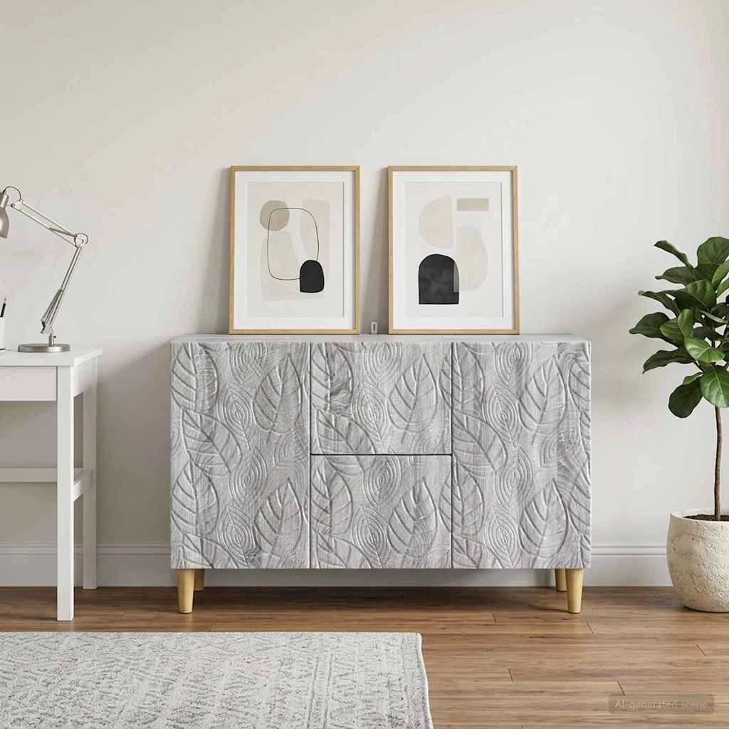 Credenza Sonoma grigio 89 x 34,5 x 60 cm Legno ingegnerizzato 895121
