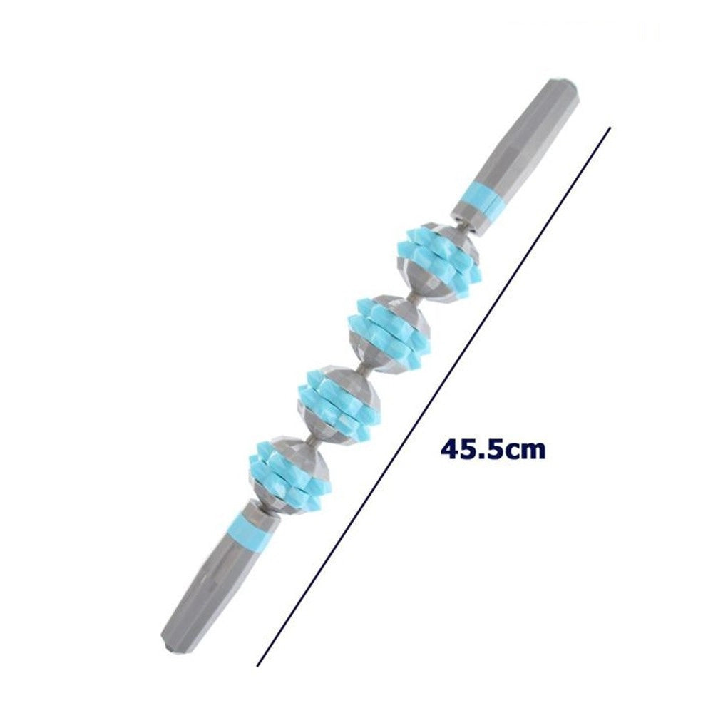 Trade Shop - Rullo Bastone Massaggio Muscolare 45.5cm Gambe, Schiena, Migliora Circolazione -