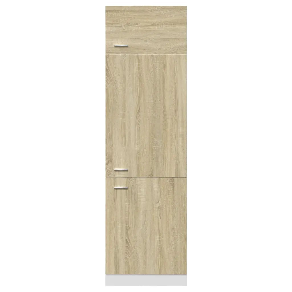 Mobile per Frigo “Lyon” Rovere Sonoma 60x57x207 cm 849626