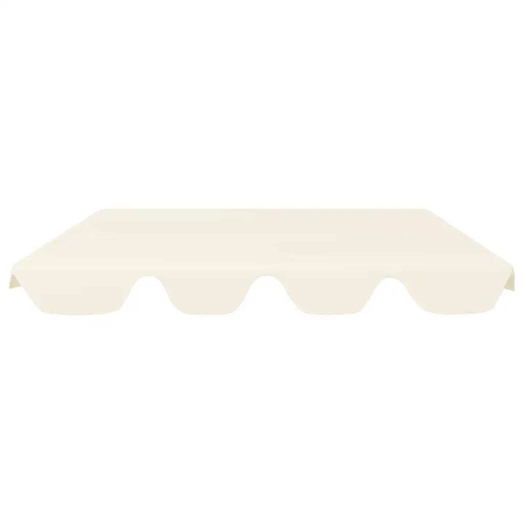Baldacchino per Dondolo da Giardino Crema 150/130x70/105 cm cod mxl 60273