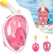 Kit di immersione per bambini - Occhiali da immersione per bambini con tubo di immersione - Kit di immersione per bambini con maschera - Maschera di immersione per bambini - Rosa - Immersione e immersione per bambini nel 2024