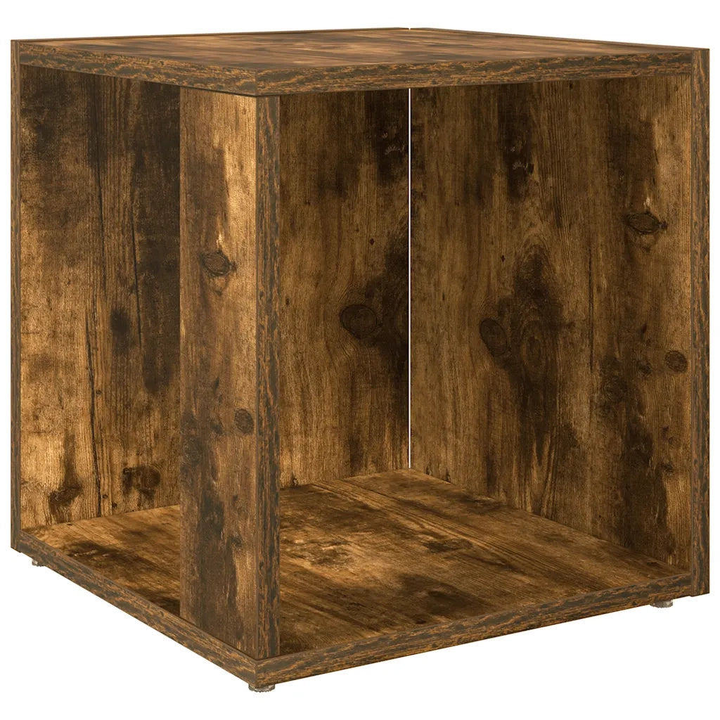 Tavolino da Salotto Rovere Fumo 33x33x34,5 cm Legno Multistrato cod mxl 16353