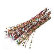 Trade Shop - Ramoscello 10 Pezzi Ramoscelli Artificiale Bacca Fiori Finti Decorazione -