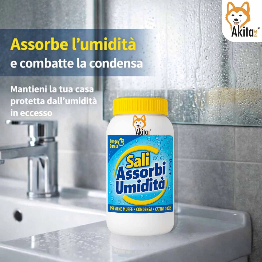 Akitaink Sali Assorbiumidita 750g Antimuffa