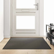 Tappetino Antracite e Nero 120 x 180 cm Polipropilene e vinile 4100766