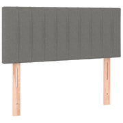 Testiera | Testata Grigio Scuro 80x5x78/88 cm in Tessuto