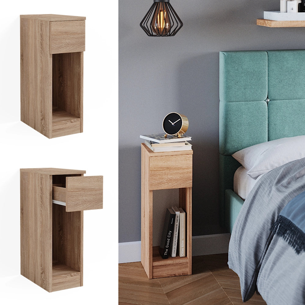 Vicco Comodino camera da letto Sonoma 20 x 59.5 cm