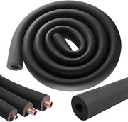 Isolamento a tubo 1,8m - Self-adesivo - 9 mm di spessore - Impermeabile - Alta elasticità - Energetico - Seringa per isolamento