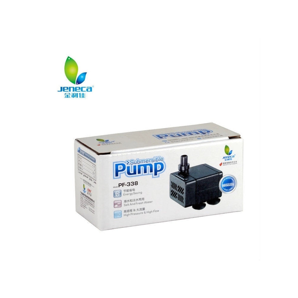 Trade Shop - Filtro Per Riciclo Acqua 5w 300 L/h Pompa Sommersa Per Acquario Stagno Pf-338 -