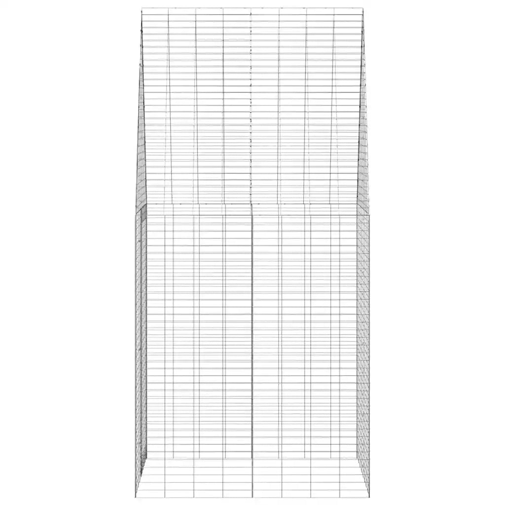 Gabbia per Conigli Argento 100 x 100 x 210 cm Acciaio zincato 42019240