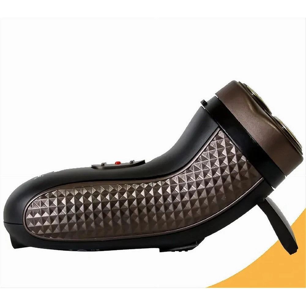 Trade Shop - Rasoio A Batteria Elettrico + Rifinitore Per Naso Orecchie Trimmer 2in1 Gm-7113 -